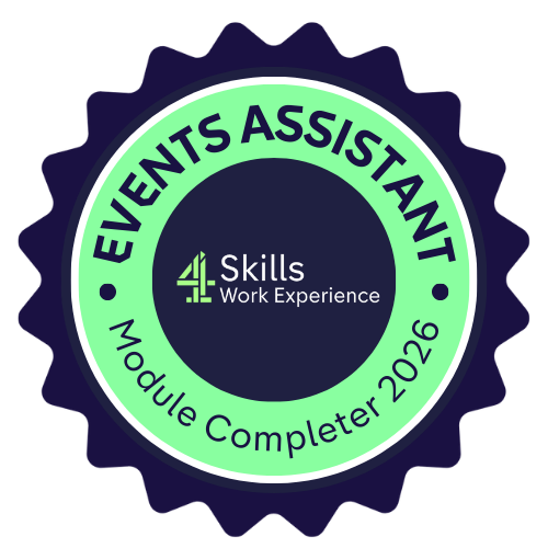 Badge for Events Assistant Completer